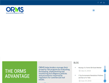 Tablet Screenshot of orms.com